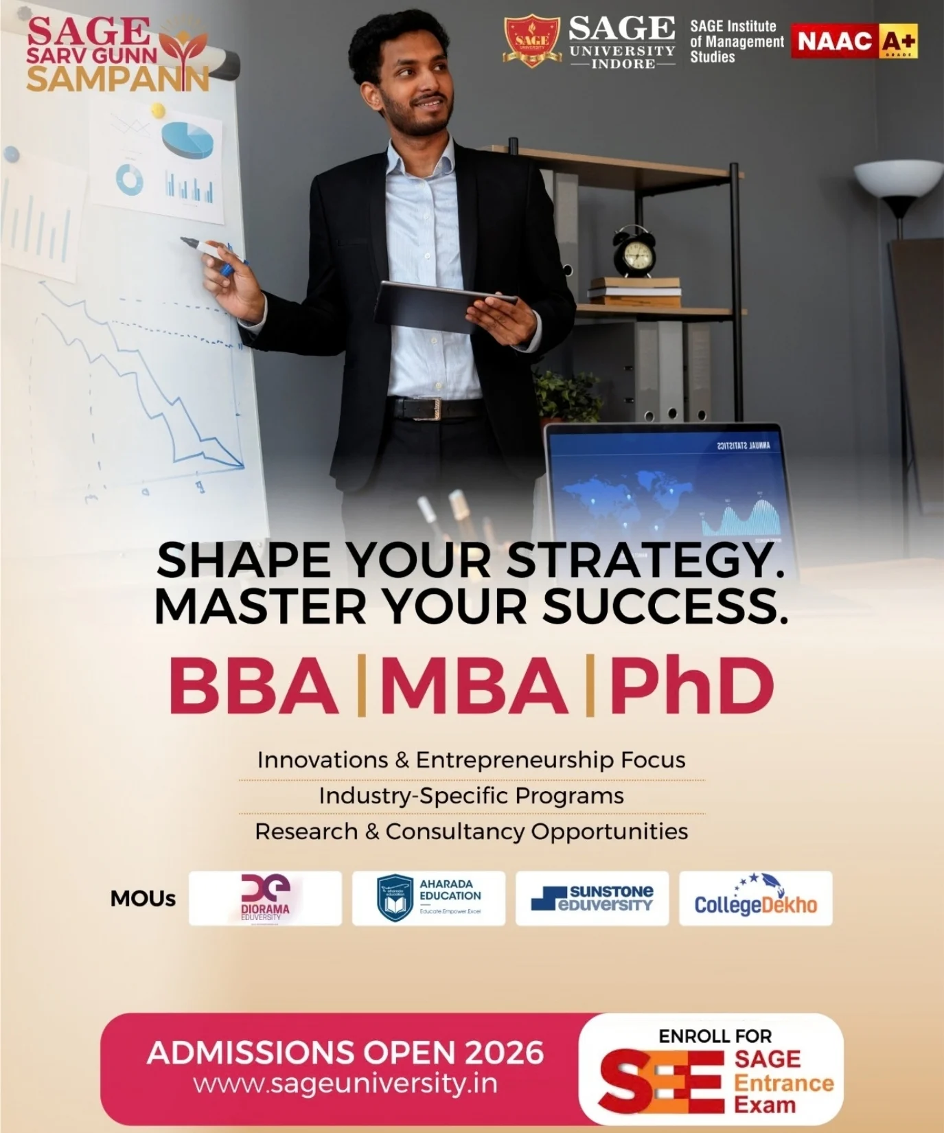 SAGE Institute of Management - Top Management College in Central India