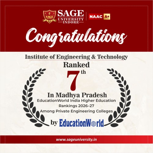 Institute of Engineering & Technology 7th Ranked in Madhya Pradesh