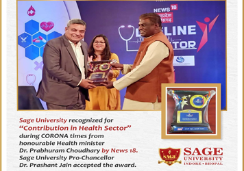 Contribution in Health Sector - SAGE University