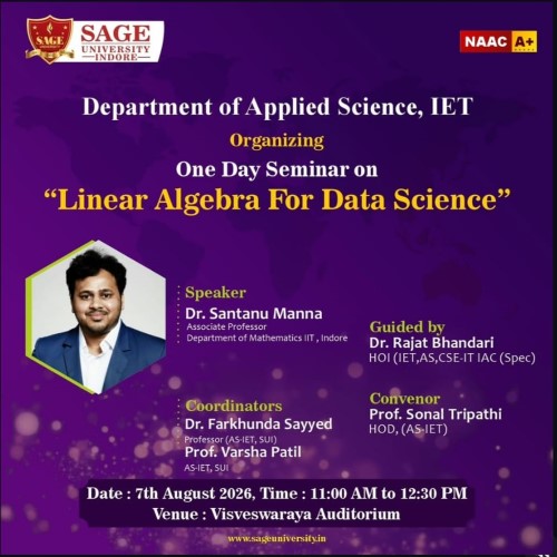 Seminar on Linear Algebra for Data Science