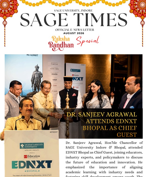 SAGE University Newsletter August 2026