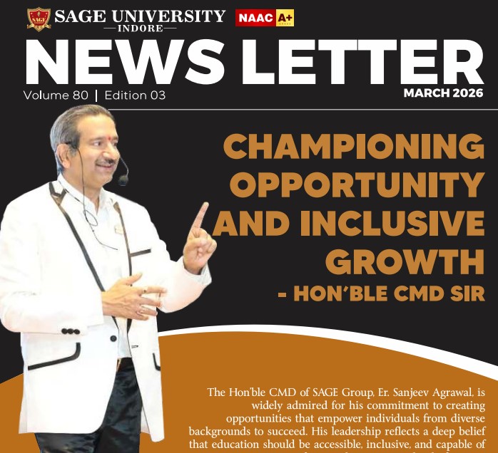 SAGE University Newsletter March 2026
